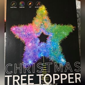 Smart Star Christmas Tree Topper